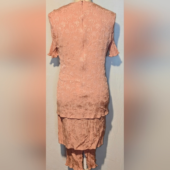 Women's Caron dress. Sz. 10. Excellent condition. Pink/peach. Vintage - Picture 3 of 6